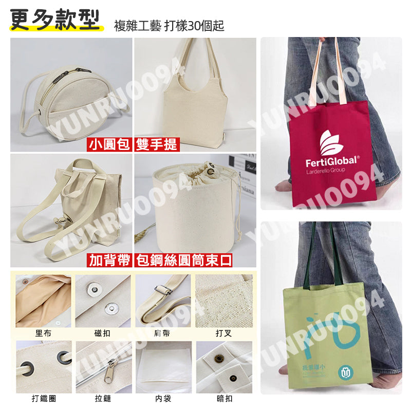 客製化提袋帆布袋 新年禮物 紅色經典帆布袋 來圖客製 購物袋 單肩包 提袋 側背帆布袋 環保袋 肩背包 2026新款